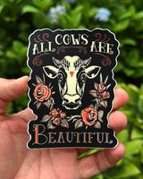 All Cows Are Beautiful - Sticker