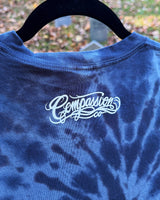Vegan Til Death - Blue Tie Dye