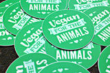 For The Animals - Circular Sticker