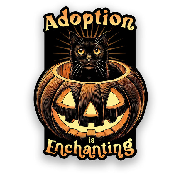 Adoption Is Enchanting - Sticker