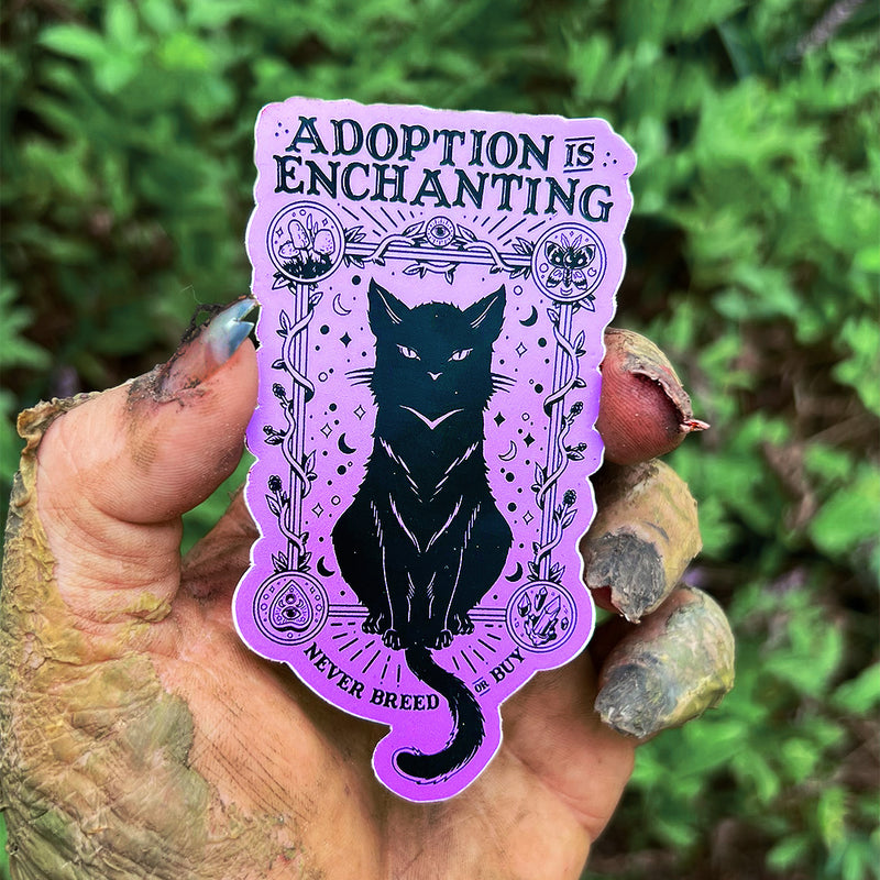 Adoption Is Enchanting - Sticker