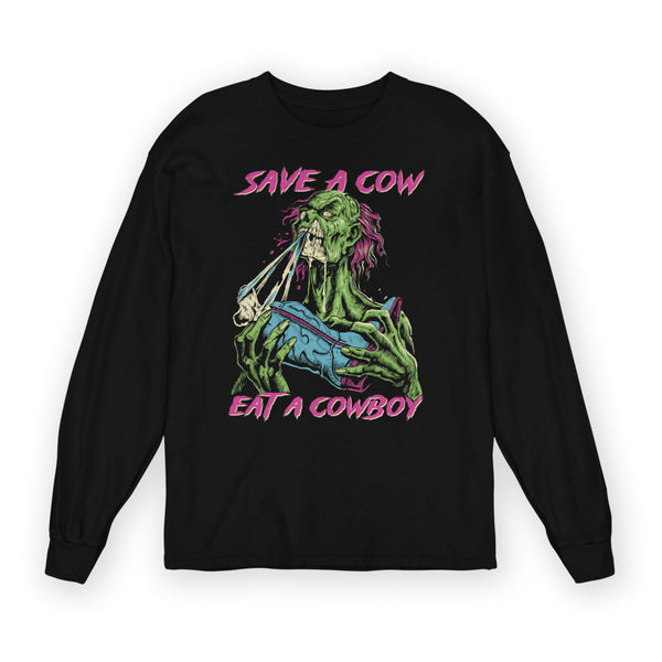 Save A Cow - Longsleeve