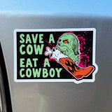 Save A Cow - Magnet