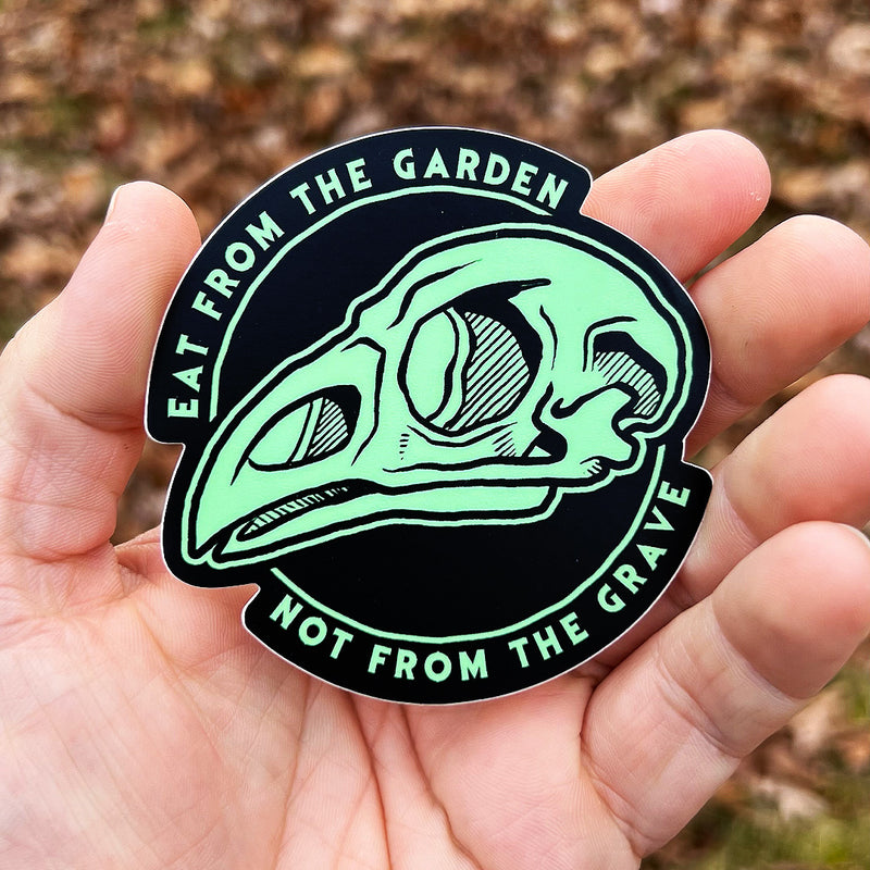 Eat From The Garden - Sticker