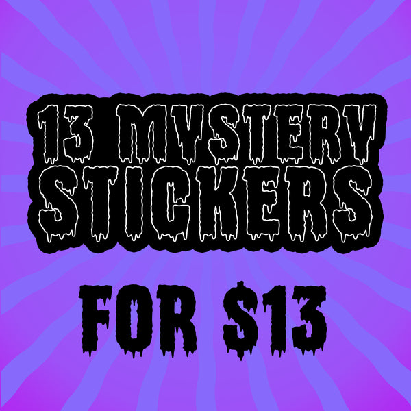 13 Mystery Stickers