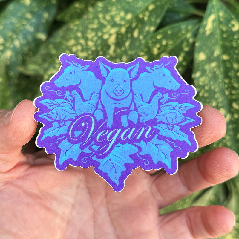 Vegan Logo - Sticker