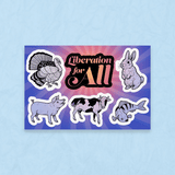 Liberation For All - Sticker Sheet