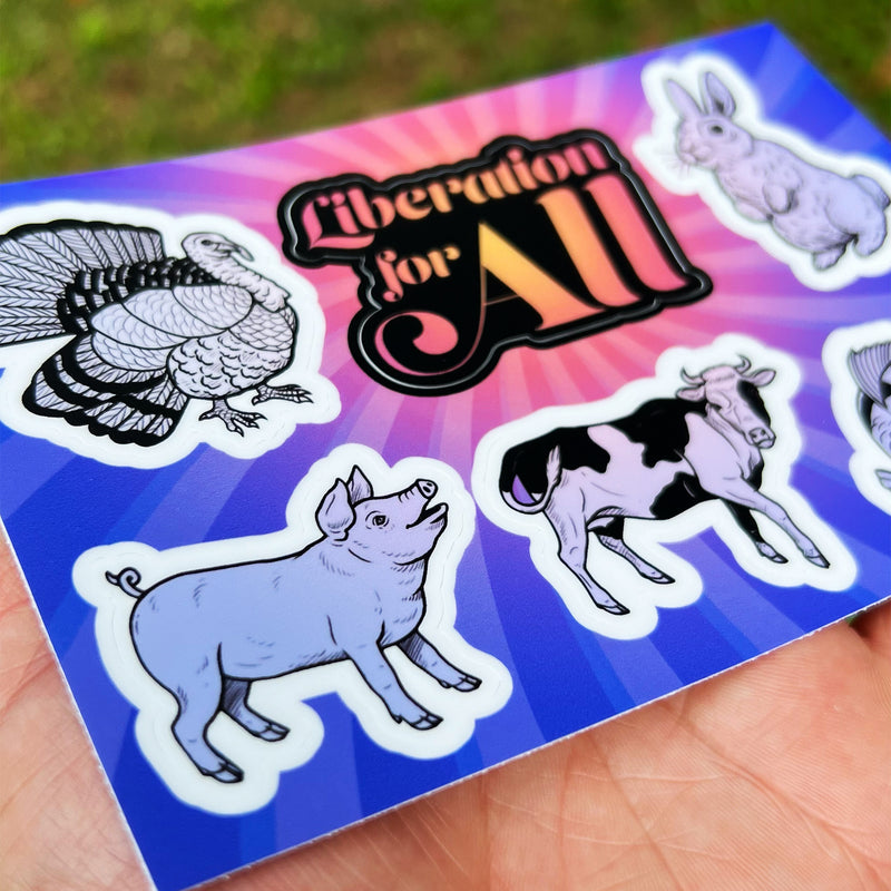 Liberation For All - Sticker Sheet