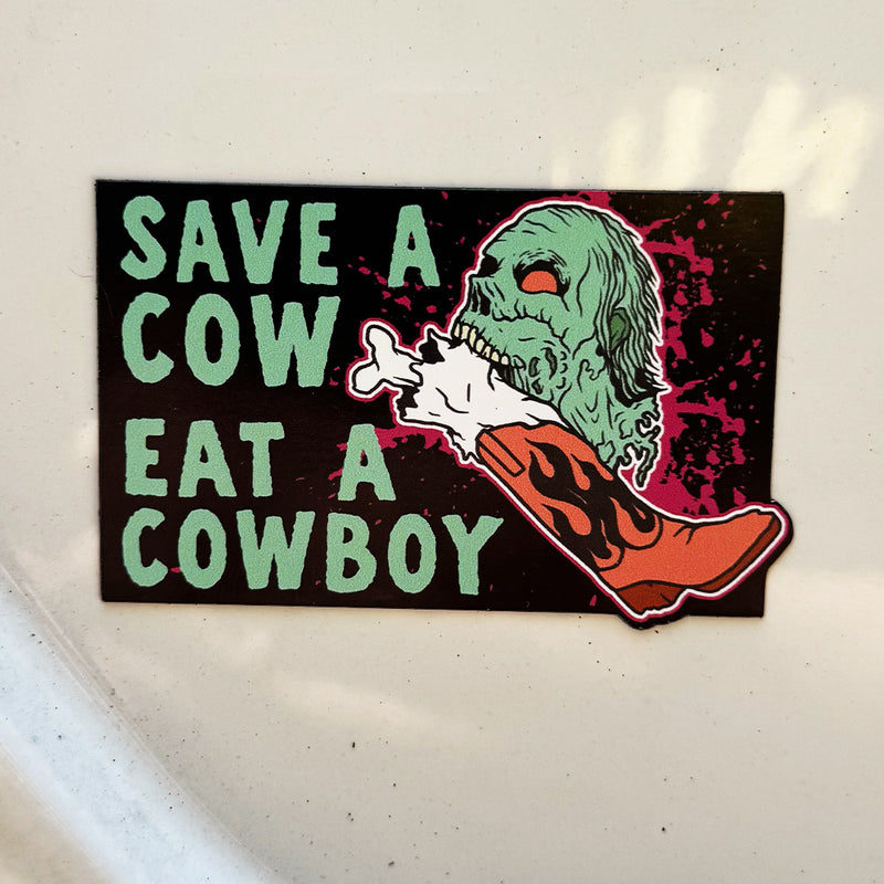 Save A Cow - Magnet