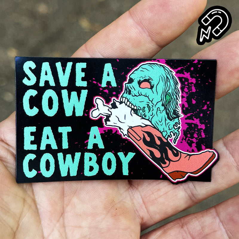 Save A Cow - Magnet