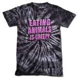 Eating Animals Is Creepy - Tie Dye Unisex