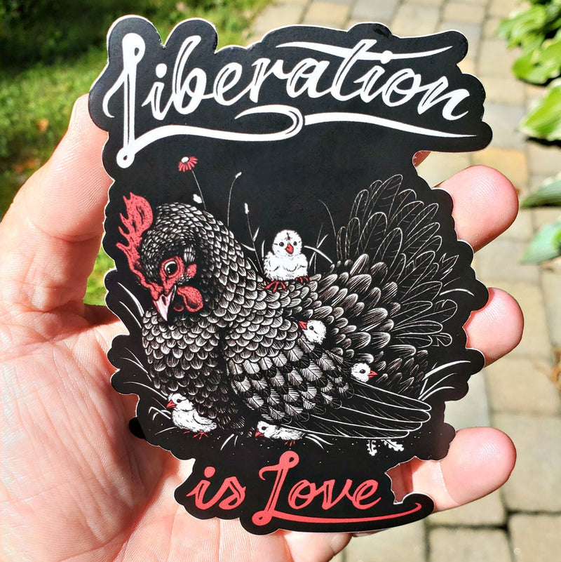Liberation Is Love - Sticker