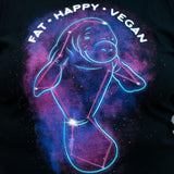 Fat Happy Vegan Space Manatee