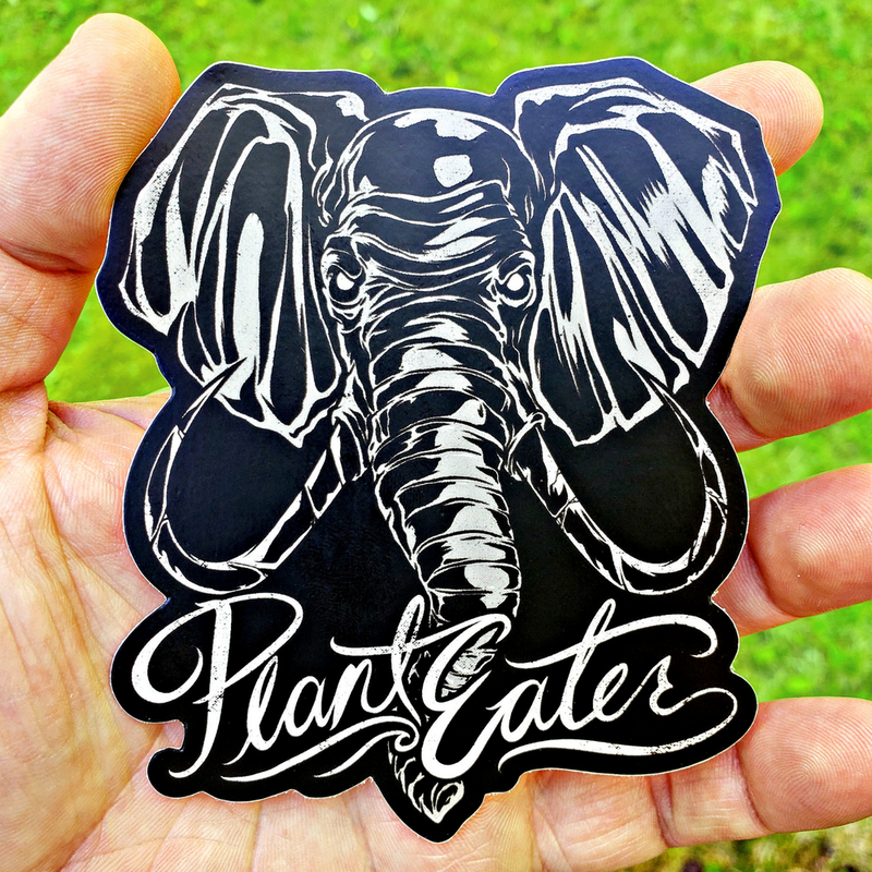 Plant Eater Elephant - Sticker